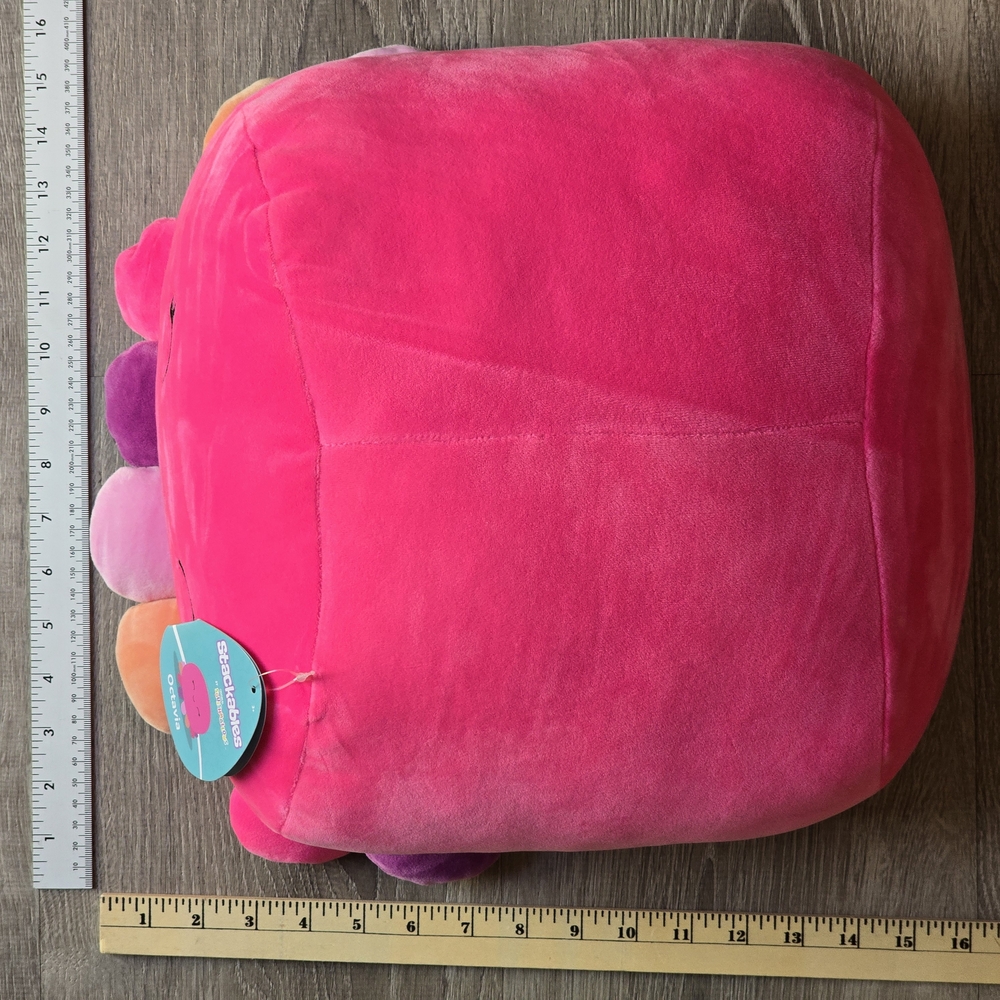 Pink Stackables Octopus Plush - Picture 12 of 13